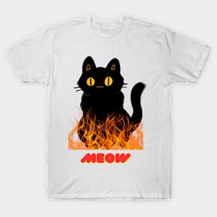 FIRE CAT T-Shirt